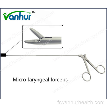 Instruments de laryngoscopie Micro pince laryngée